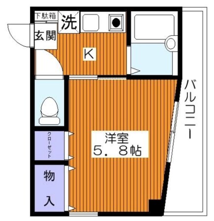 カーサ・マードレの物件間取画像